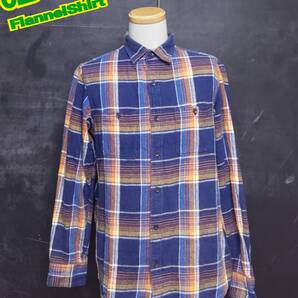 ★送料無料★ OLD NAVY ネルシャツ オールドネイビー フランネルシャツ メンズ 長袖シャツ Medium相当