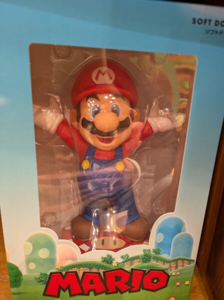 USJ スーパーニンテンドーワールド マリオ ソフトドール フィギュア マリオ