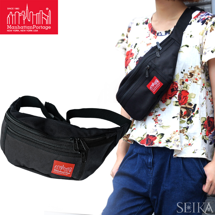 新品 マンハッタンポーテージ ボディバッグ Manhattan Portage 1101 ウエストポーチ バッグ 人気 ギフト (YA)