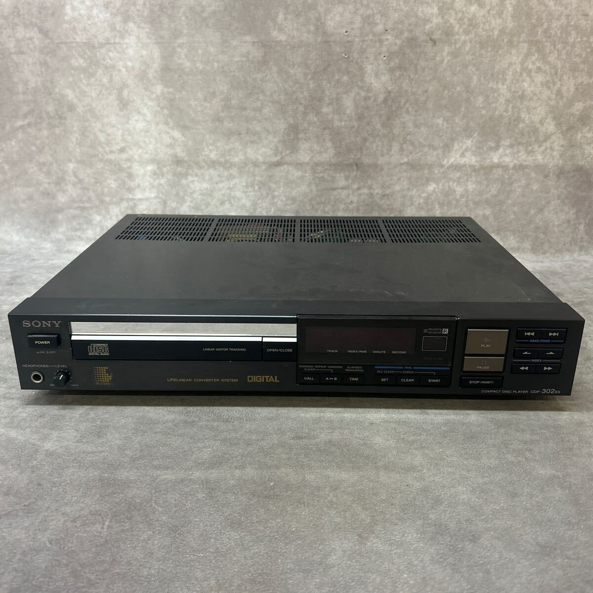 Yahoo!オークション - SONY CDP-302ES ソニー CDプレーヤー 通電 Yahoo!オークション - SONY CDP-302ES ソニー CDプレーヤー 通電