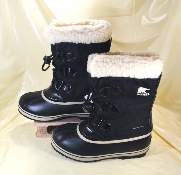 【新品/21cm/送料込】SOREL(ソレル)■スノーブーツ■ユートパックナイロン■NY1962-010■ブラック