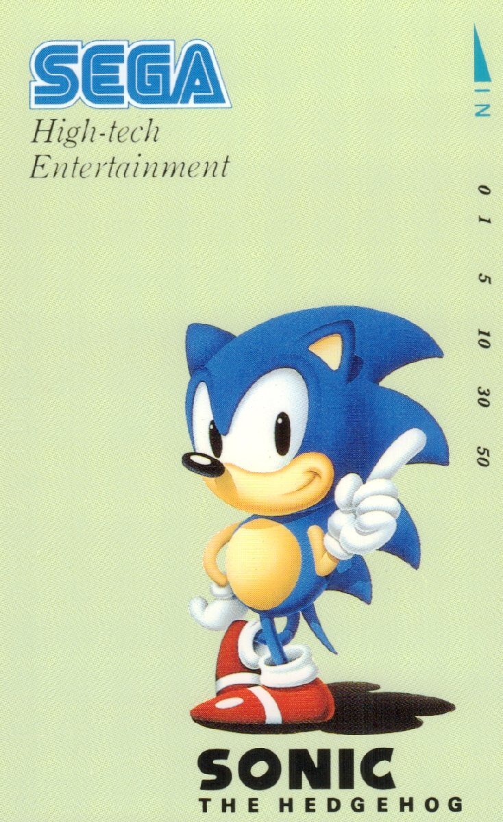 Yahoo!オークション -「sonic」(テレホンカード) (プリペイド Yahoo!オークション -「sonic」(テレホンカード) (プリペイド