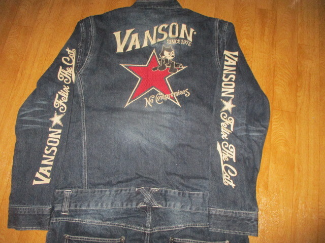 Yahoo!オークション -「vanson バンソン つなぎ」の落札相場