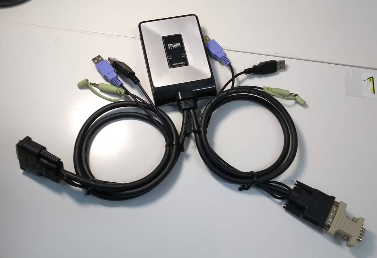 GAMESWITCH DVIディスプレイ切替器 HDCP対応【中古美品】 2025年