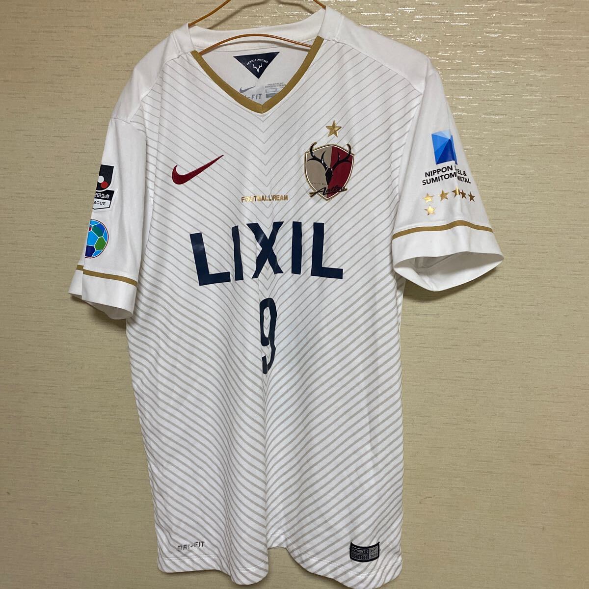 公式 鹿島アントラーズ オーセンティックユニフォーム サイン L 公式 鹿島アントラーズ オーセンティックユニフォーム サイン L