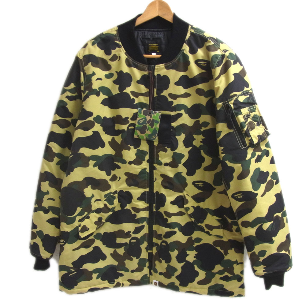 2025年最新】Yahoo!オークション -「a bathing ape ma-1」の中古 2025年最新】Yahoo!オークション -「a bathing ape ma-1」の中古