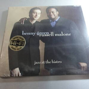 BENNY GREEN RUSSEL MALONE ベニー・グリーン ラッセル・マローン JAZZ AT THE BISTRO 新品未開封シュリンク付き