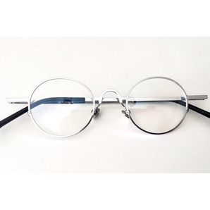 Titanium Round Crafter シルバー チタン 丸メガネ 02