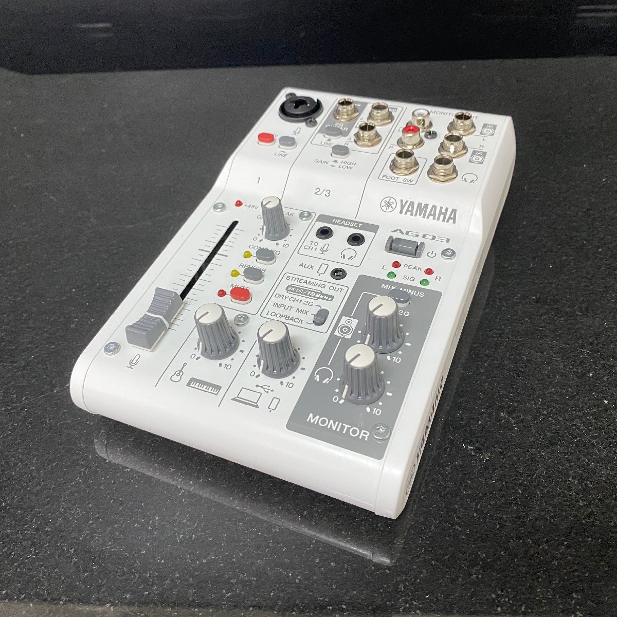 YAMAHA AG03 MK2 White（ホワイト） 配信用ミキサー ミキシング