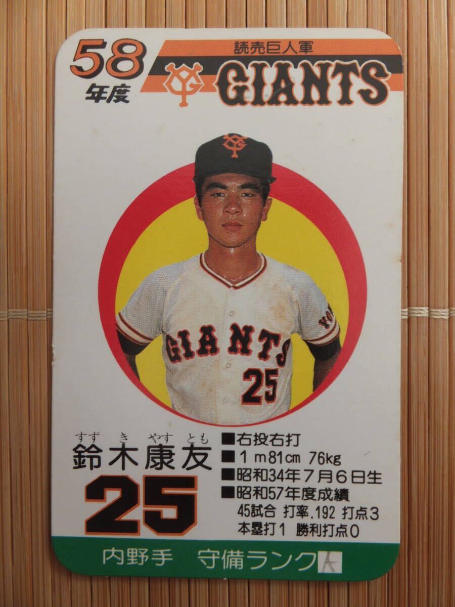 Amazon.co.jp: 1993年 読売巨人 GIANTSタカラプロ野球カード球団