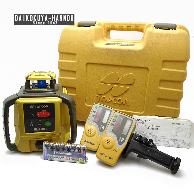Yahoo!オークション -「topcon rl-h4c」の落札相場・落札価格