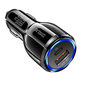 Tpye-c 24W/2ポート/カーチャージャー/充電器/iPhone/Android各種対応