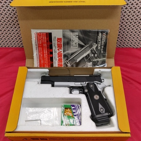 WA ウエスタンアームズ HI CAPACITY.45 GBB ジャンク品 - メルカリ