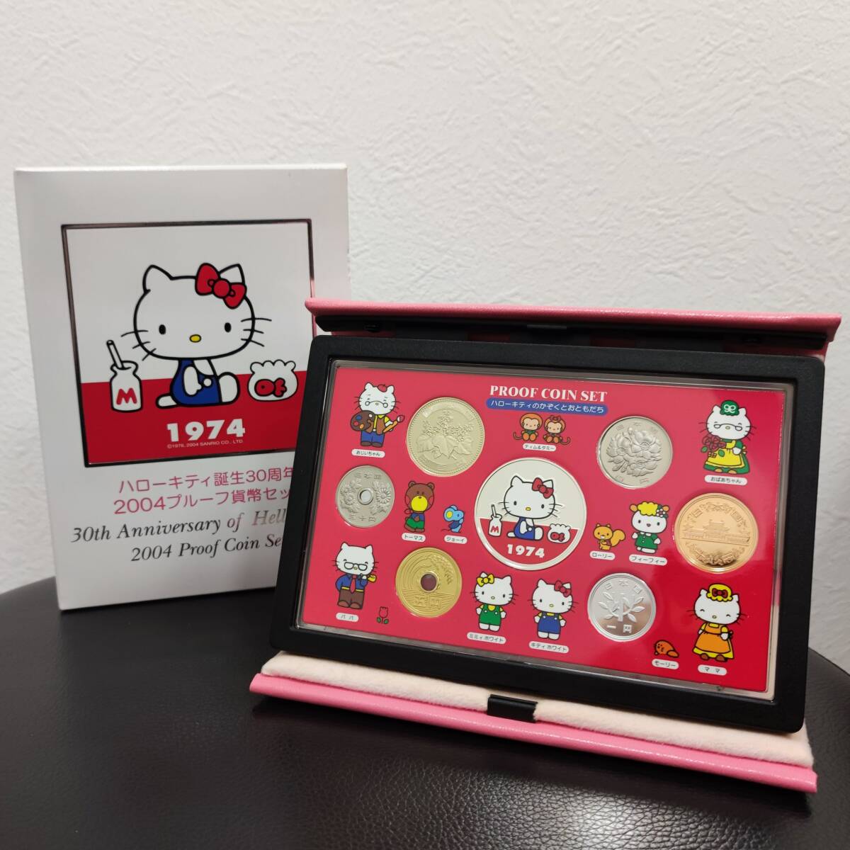 Yahoo!オークション -「ハローキティ誕生30周年2004プルーフ貨幣 Yahoo!オークション -「ハローキティ誕生30周年2004プルーフ貨幣