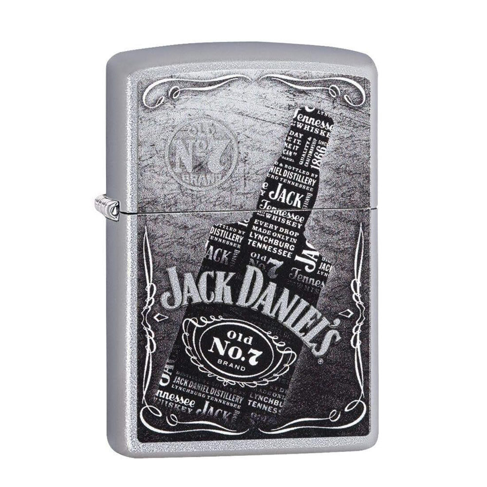 ジッポー オイルライター アメリカ加工 JAK DANIEL'S 29285 ジャックダニエル バーボン ウイスキー/送料無料メール便