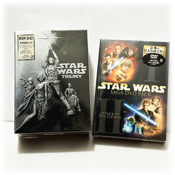 新品 未開封 STAR WARS TRILOGY & SAGA DVD PACK スターウォーズ DVD お得なセット オススメ お家時間 コレクション 映画 激安 送料無料