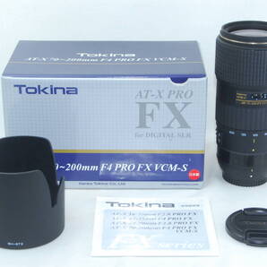 ★極美品★Tokina トキナー AT-X 70-200mm F4 PRO IF FX VCM-S Nikon ニコン 元箱付き♪