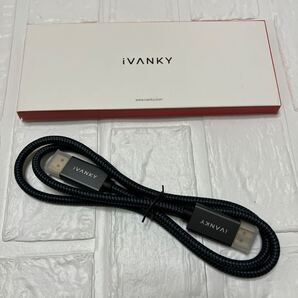 Displayport ケーブル,iVanky【DPケーブル 1.2/4K/1M】4K@60Hz/ 2K@165Hz/ 2K@144Hz, DP to DP,最大21.6Gbpsハイスピード