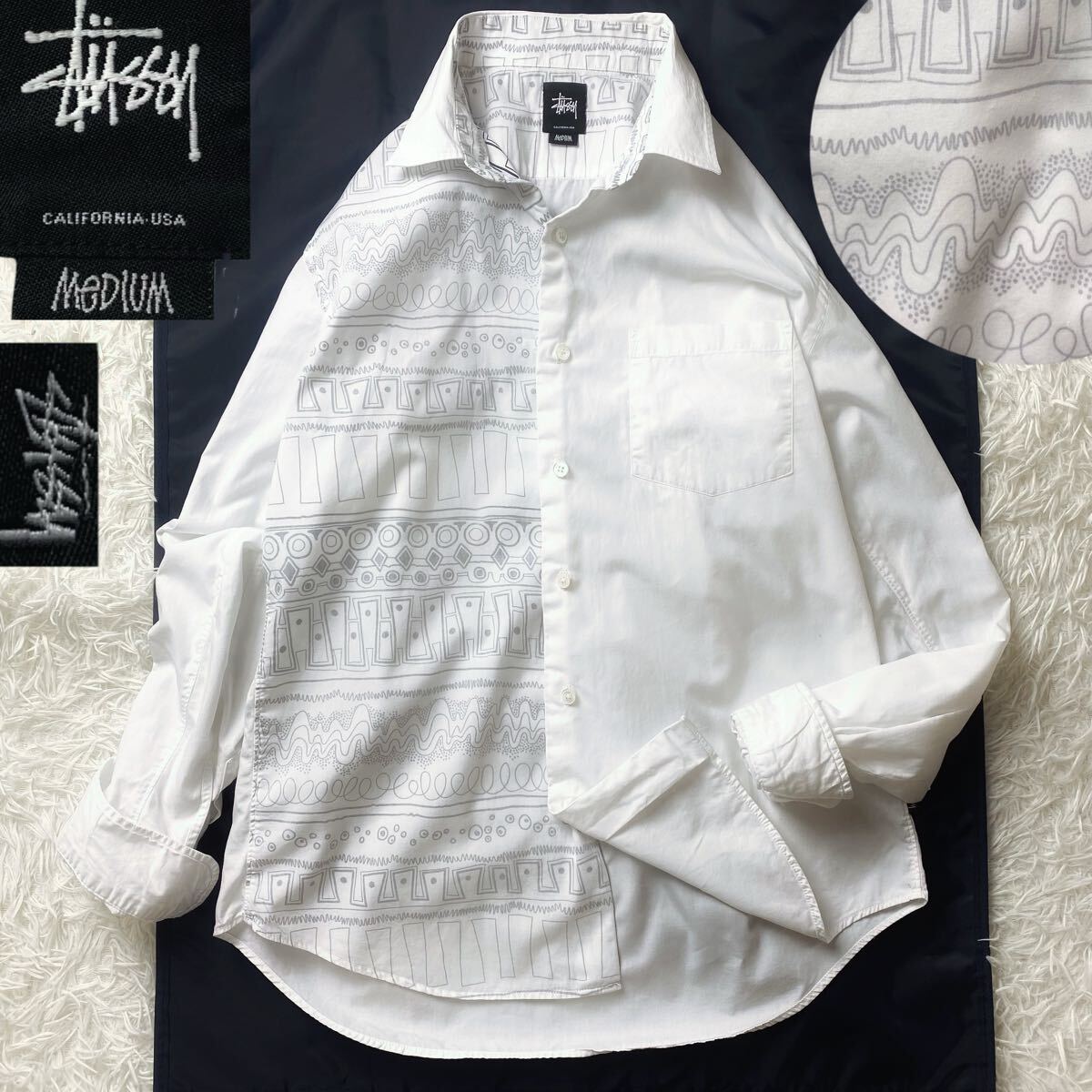 2025年最新】Yahoo!オークション -stussy ギャルソンシャツの 2025年最新】Yahoo!オークション -stussy ギャルソンシャツの