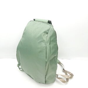 ◇ Θ◎ ●未使用● cache cache カシュカシュ リュックサック グリーン レディース E