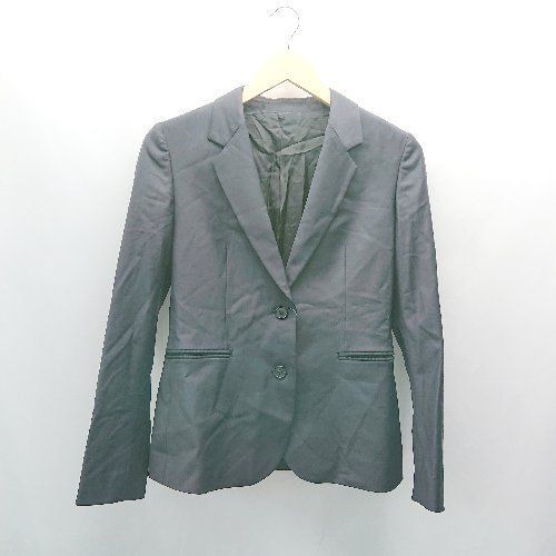 ◇ Paul Smith シングル 2つボタン センターベント 長袖 ジャケット サイズ40 ブラック レディース E