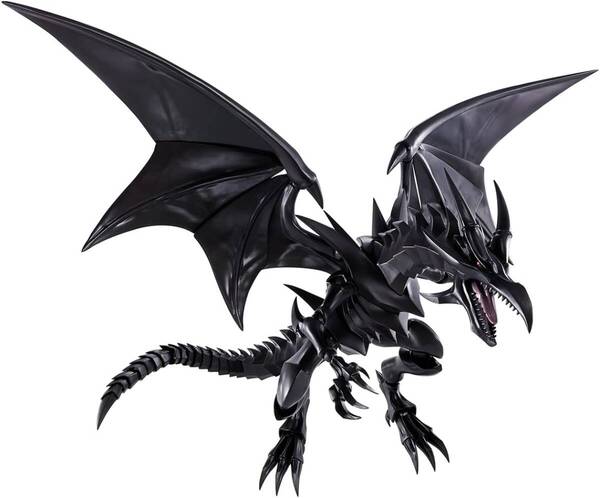 ★未開封 S.H モンスターアーツ 真紅眼の黒竜 レッドアイズブラックドラゴン 遊戯王デュエルモンスターズ 約220mm PVC&ABS製