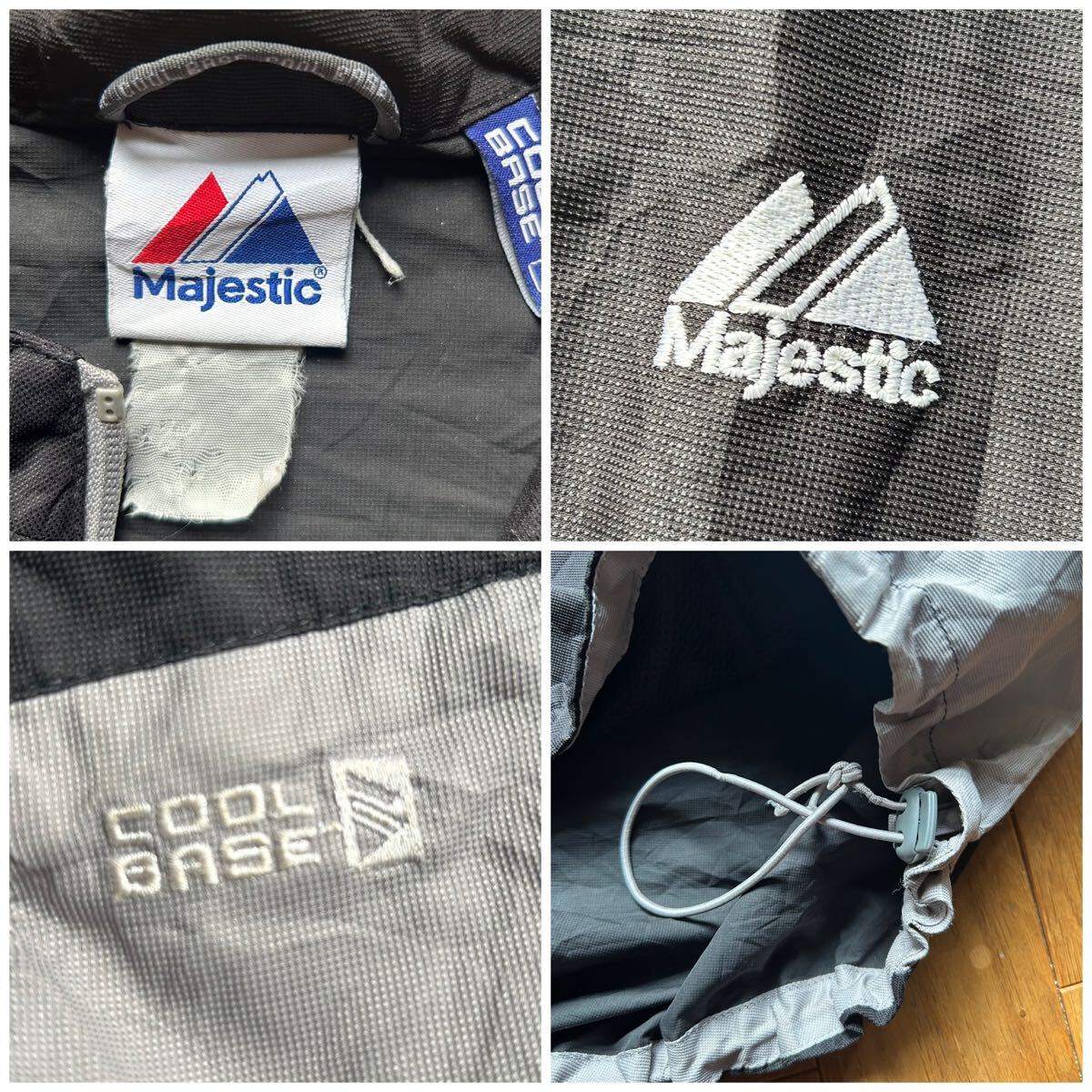 【激レア】 Majestic マジェスティック 無地 COOL BASE 半袖 長袖 切替 プラクティス 練習着 Vジャン バッティングジャージ XXLサイズ程度 【激レア】 Majestic マジェスティック 無地 COOL BASE 半袖 長袖 切替 プラクティス 練習着 Vジャン バッティングジャージ XXLサイズ程度