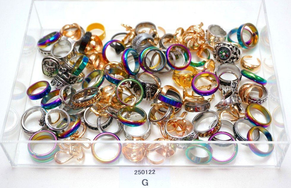 2025年最新】Yahoo!オークション -大量セット(指輪)の中古品