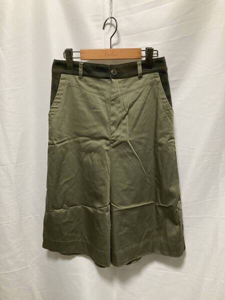 Sensounico センソユニコ GAROECOLLECTIVE ギャルデコレクティブ パンツ ズボン カーキ ボトムス 38 古着 レディース GA-1-45
