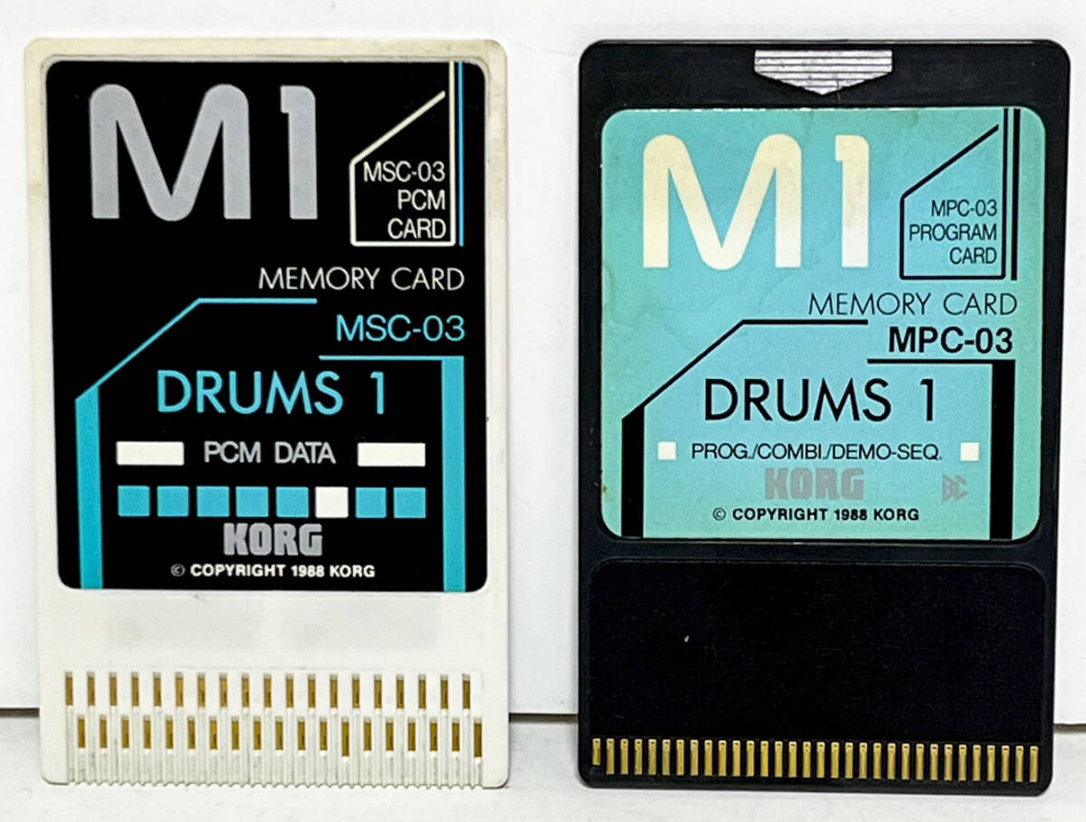 KORG(コルグ) M1 メモリーカード MPC-00P ケース付き Yahoo!オークション -「korg m1 カード」(ホビー、カルチャー