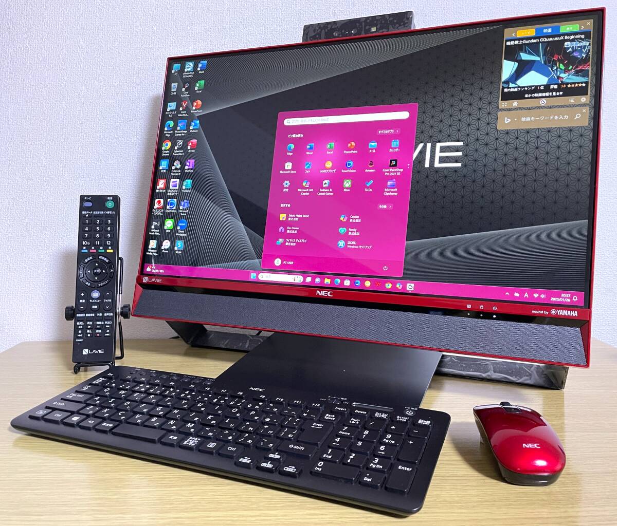 Yahoo!オークション -「pc-da770dar」(モニタ一体型) (NEC)の Yahoo!オークション -「pc-da770dar」(モニタ一体型) (NEC)の