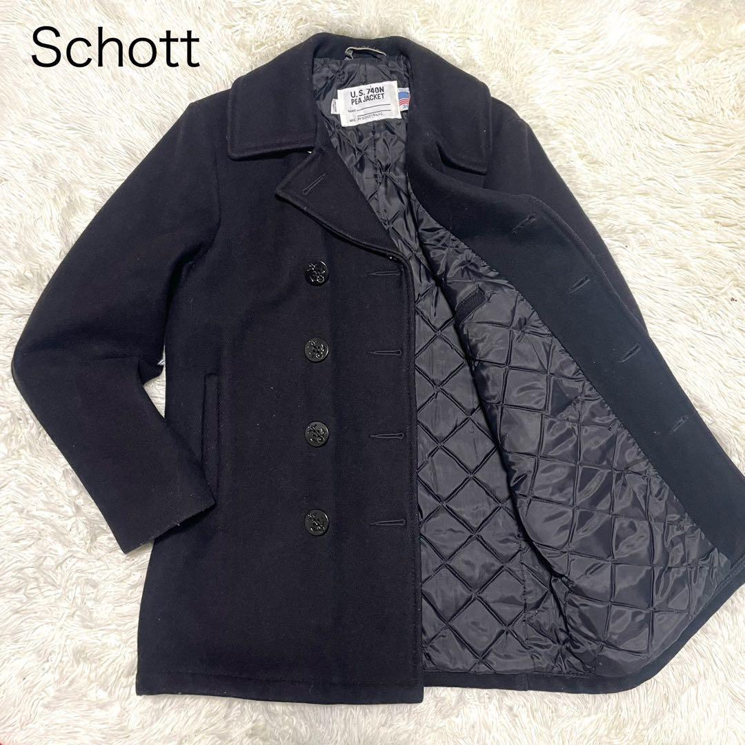 Deadstock 1990'S Schott®U.S.740N PEA JACKET ショット