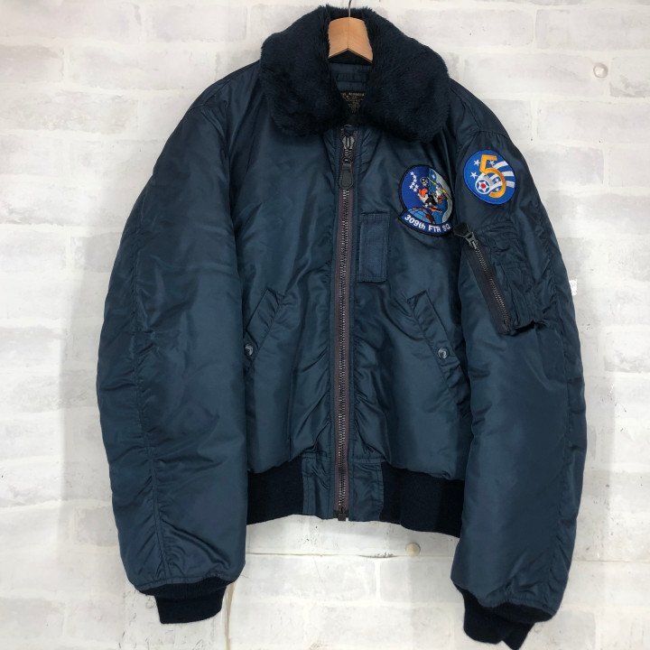 Yahoo!オークション -「b-15 フライトジャケット 40」の落札相場