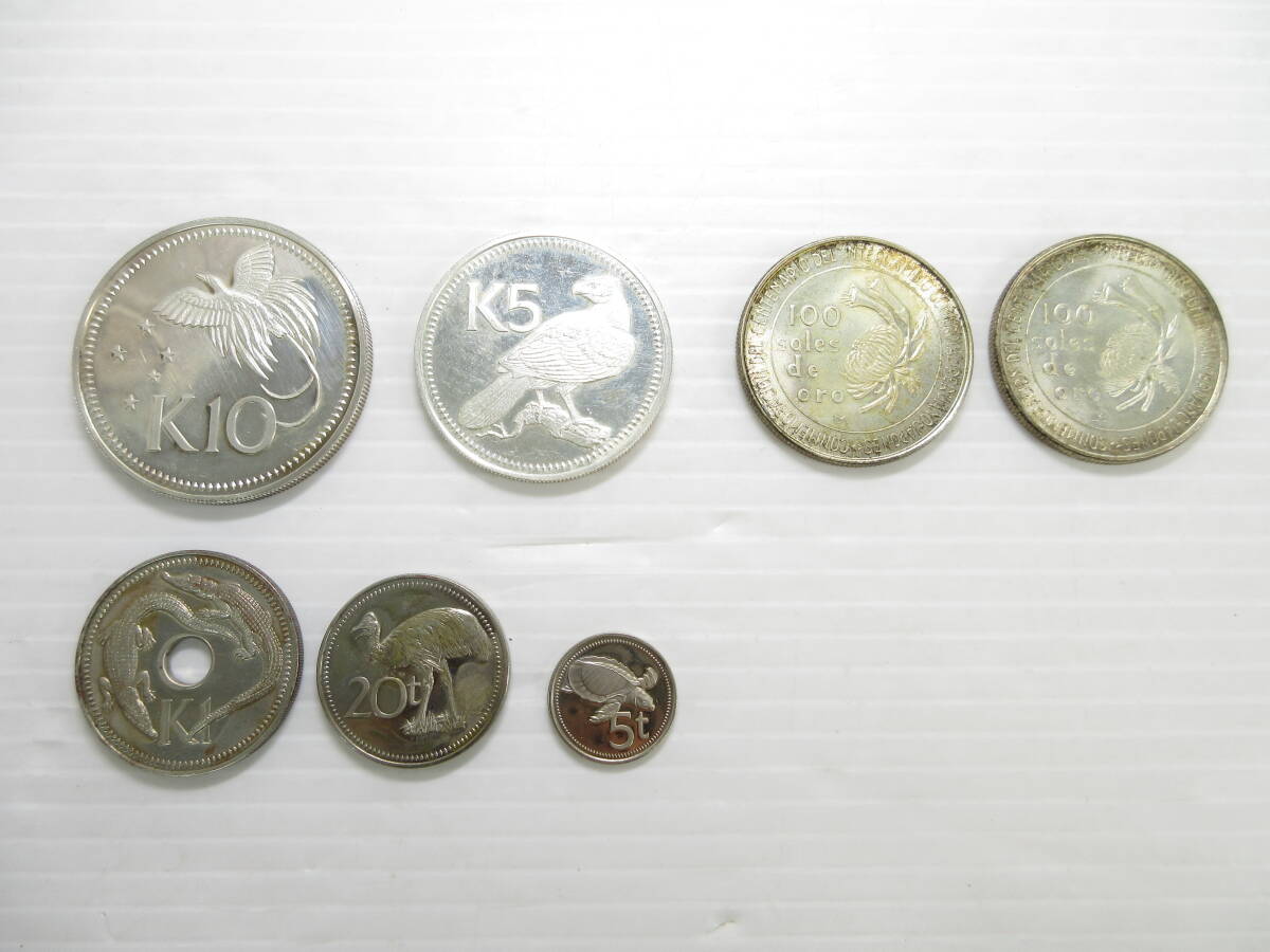 パプアニューギニア 1975年 10キナ銀貨 - メルカリ