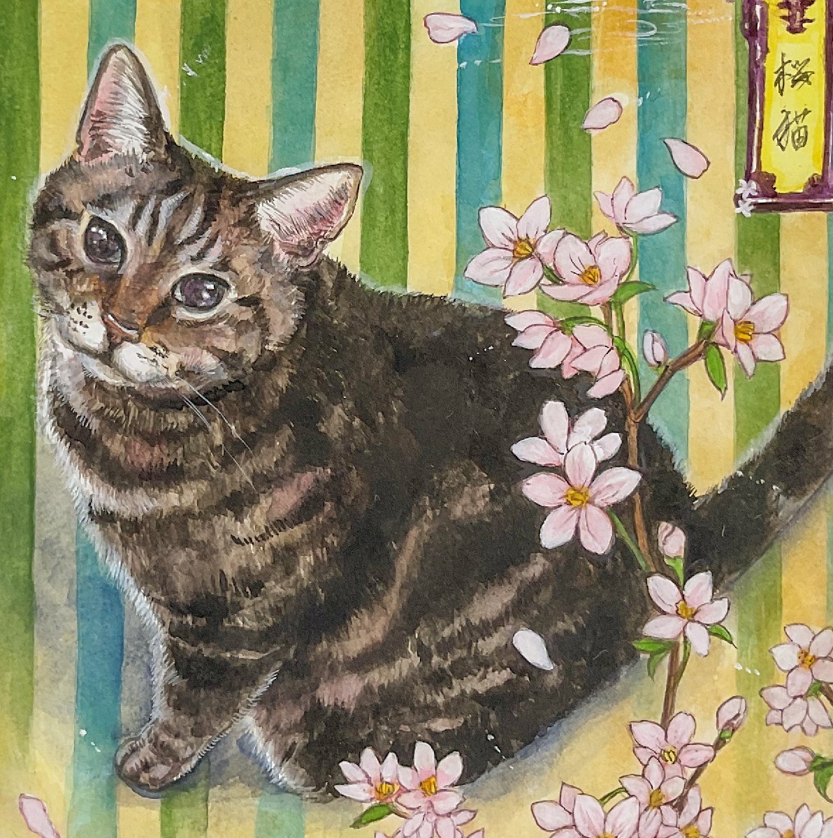 2025年最新】Yahoo!オークション -油彩 猫(絵画)の中古品・新品・未使用品一覧