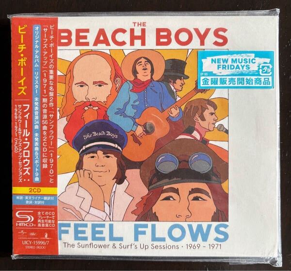 BEACH BOYS ビーチボーイズ Feel Flows: The Sunflower & Surf's Up Sessions 1969-1971 (2CD) HMCD 国内盤 帯付