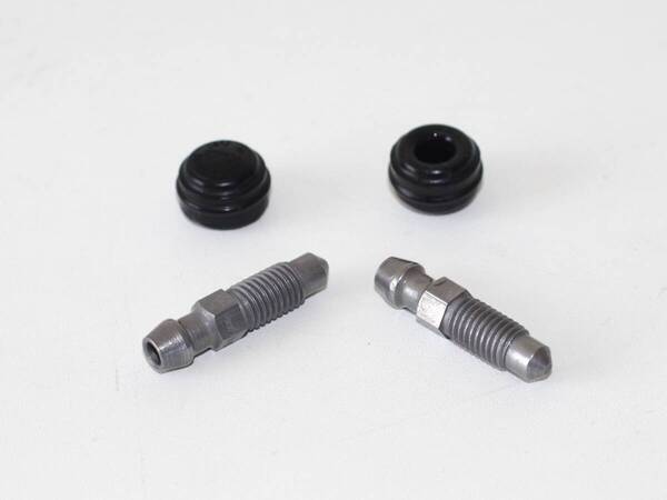 ブレーキブリーダープラグ*VW Golf1/2/T3 など・Girlingキャリパー用*113615273A / 803615271相当*キャップ付き2個セット*Ate製社外品