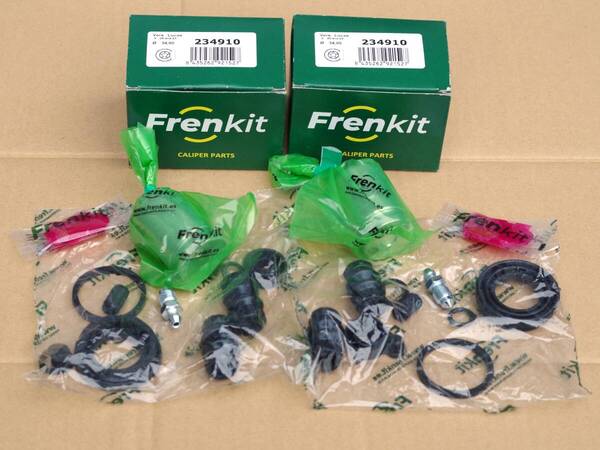 キャリパーリペアキット*Lucas/TRW 34mm・リア用2個*VW Lupo GTI(6EAVY) / Polo(9N) など*Frenkit製