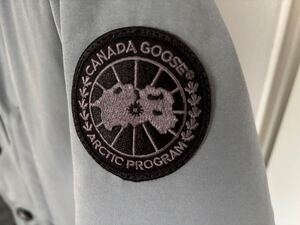 EDIFICE×CANADA GOOSE Black Label カナダグース ブラックワッペン xsサイズ グレー ジャスパー