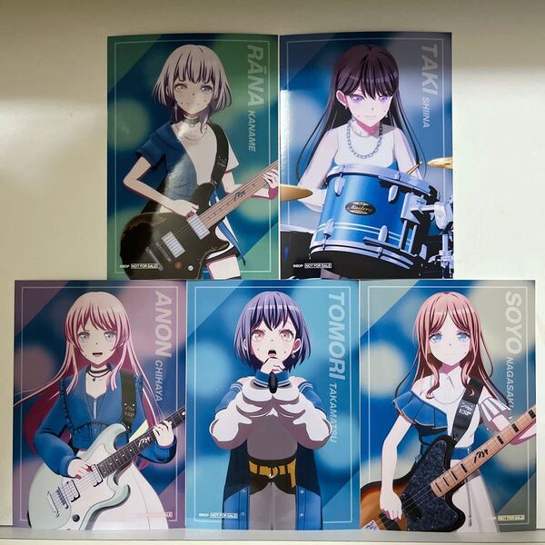 バンドリ mygo 特典 ブロマイド うたう、僕らになれるうた 公開フェア 劇場版 高松燈 要楽奈 長崎そよ 千早愛音 椎名立希