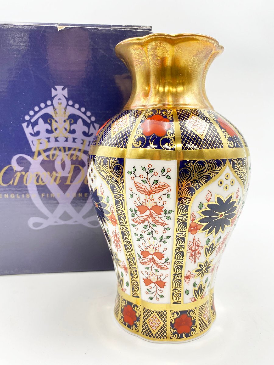 Yahoo!オークション -「花瓶」(ロイヤルクラウンダービー) (西洋 Yahoo!オークション -「花瓶」(ロイヤルクラウンダービー) (西洋