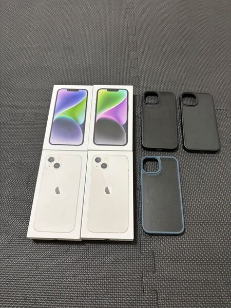 オマケ付き 未使用 純正 iPhone14 空箱 付属品 iPhone13 空箱 付属品 4個セット バラ売可能