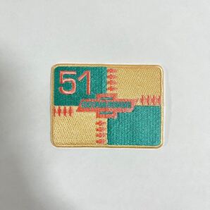 CHEVROLET CUSTOM AIR FRESHENER 風 アイロンワッペン アップリケ シール 2WAY 刺繍ワッペン インパラ ベルエア カプリス モンテカルロ 51