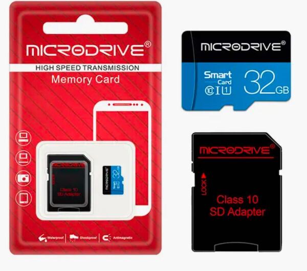 32GBマイクロSDカードアダプタセット Cタイプカードリーダー マイクロSD microSD アダプタ付
