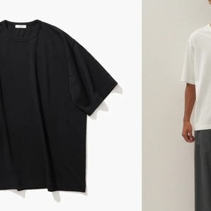 新品 定価19800円 ATON エイトン DRY COTTON JERSEY CREWNECK T-SHIRT ドライコットン ジャージー Tシャツ 02 Sサイズ black メンズTY