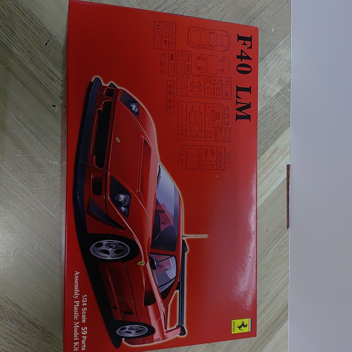 Amazon.co.jp: フジミ フェラーリF-40 FUJIMI Ferrari F40 1/16