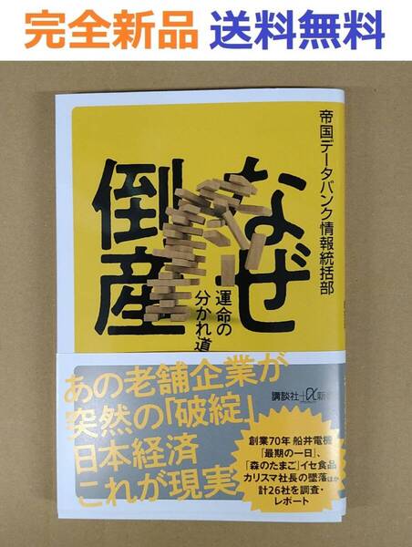 なぜ倒産 運命の分かれ道 (講談社+α新書 884-1C)