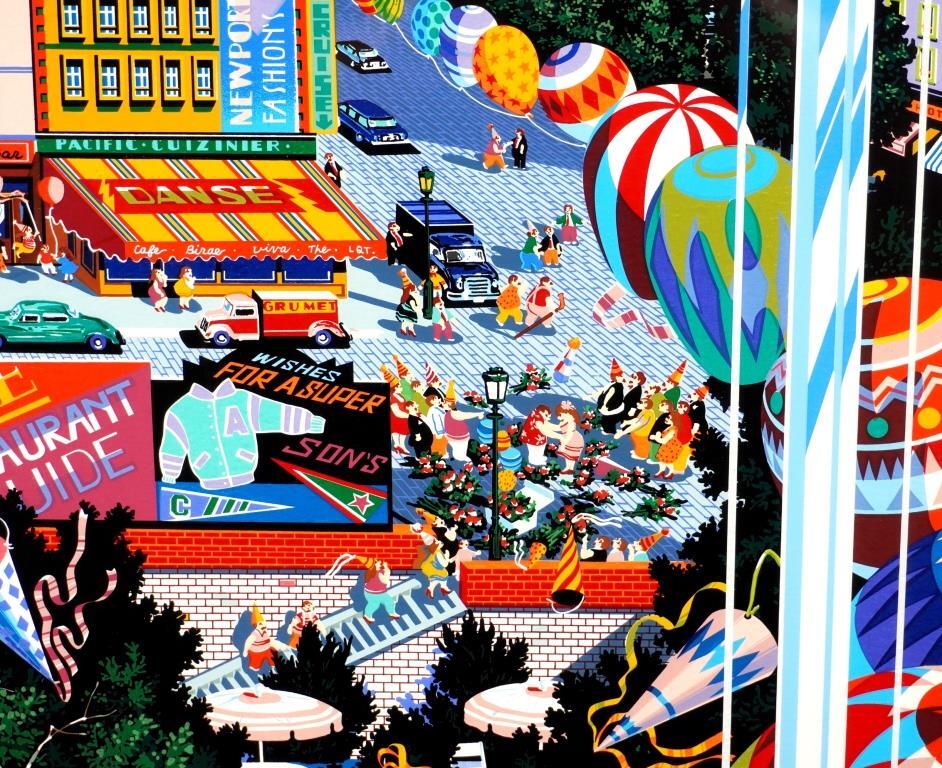 ヒロ・ヤマガタ『ビューフロムザトップ』◇シルクスクリーン