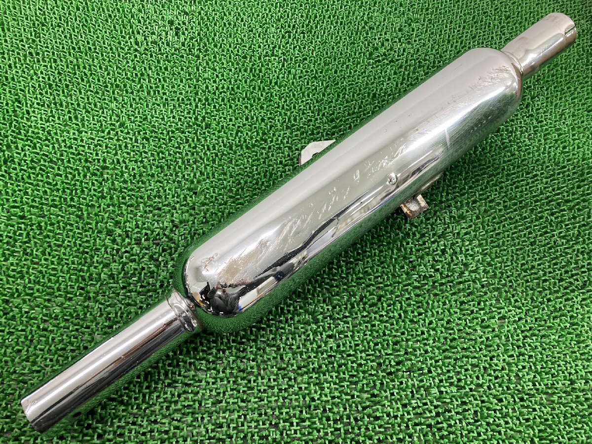  Estrella глушитель muffler неоригинальный б/у мотоцикл детали BJ250A Estrella ESTRELLA steel кабина тонн обувь без шнуровки 