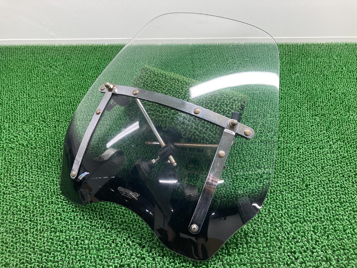 MRA製シャドウ400 スクリーン 社外 中古 バイク 部品 ウインドシールド 割れ欠け無し 修復素材に 品薄 希少品